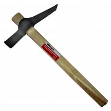 Молоток каменщика DERZHI кованый с деревянной рукоятью 400г (1/6/24) 8801-040-1