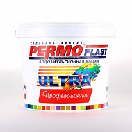 Краска PERMOPLAST Ультра для внутренних и внешних работ 25 кг