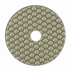 Фото Диск шлифовальный Matrix, алмазный, 100 мм, Р3000, сухое шлифование, черепашка, 5 шт, 73506
