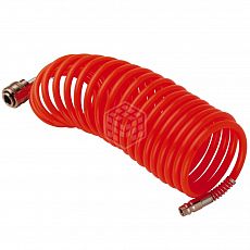 Фото Шланг спиральный Fubag, с фитингами, рапид нейлон, 10 бар, 8*10 мм, 20 м