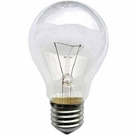 Лампа теплоизлучения Калашниково, груша, Е27, 200 Вт, тип колбы А65