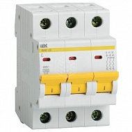 Автоматический выключатель IEK, ВА47-29, 3Р, 25 А