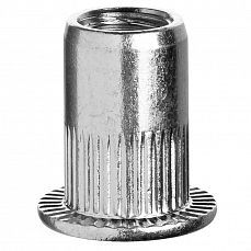 Фото Заклепки ЗУБР, резьбовые с насечками, М10, сталь, стандартный бортик, 6 шт, 31318-10 