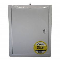 Дверца ревизионная KUMA 200*250 белый пластик (1/18) 200250