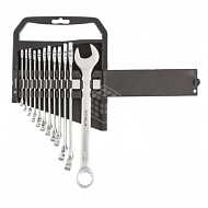 Набор ключей Stels комбинированный, 6-32 мм, матовый хром, 22 шт, 15423