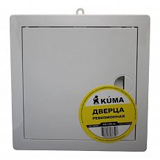 Фото Дверца ревизионная Kuma, 150х150 мм, белый, пластик 