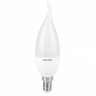 Лампа светодиодная Smartbuy, свеча, С37, Е14,  9,5 Вт, 3000 К, SBL-C37Can-9_5-30K-E14