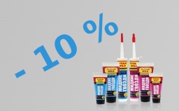 - 10% на жидкие гвозди Titan