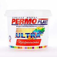 Краска PERMOPLAST Ультра для внутренних и внешних работ 10 кг