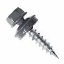 Саморез кровельный, графитовый серый, 4,8х29 мм, 250 шт