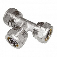 Тройник Aqualink, обжимной, 16х20х16 мм, 00465