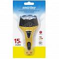 Фото Фонарь светод. акк. 4V, 15 LED, 50м, 40Лм, желтый Smartbuy  (1/50) SBF-85-Y