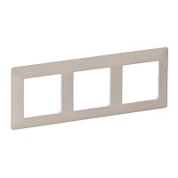 Рамка Legrand Valena LIFE, 3 места, слоновая кость, 754043 Рамка Legrand Valena LIFE, 3 места, слоновая кость, 754043