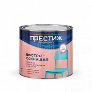 Эмаль акриловая Престиж, матовая, серая, 1,9 кг