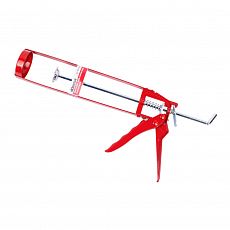 Фото Пистолет для герметика Derzhi, скелетный, усиленный, шестигранный шток