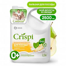Фото Средство для мытья посуды Grass Crispi, Груша и базилик, 2,5 л, 125949 