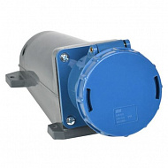 Розетка накладная IEK, 2Р+Е, 63А, IP54, PSR11-063-3