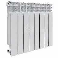 Радиатор Valfex Optima Version 2.0, алюминиевый, 500 мм, 8 секций, CO-BQ500A/8 L 