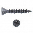 Саморез для ГВЛ, 3,9х45 мм, черный фосфат, 500 шт 