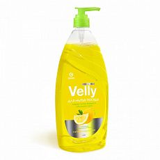 Средство для мытья посуды Grass "VELLY" Premium лимон 1л (1/1) 125427