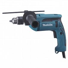 Дрель ударная HP1640 Makita 680/1,8/30мм/ключ.патрон/1скорость/рег.оборотов/коробка (1/5)