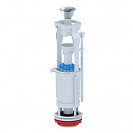 Арматура спускная Ани пласт, металлизированная кнопка, WC7030M