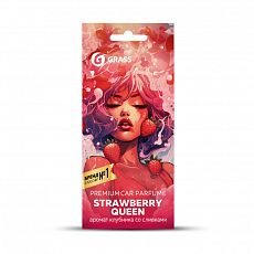 Ароматизатор картонный Grass "Strawberry queen" (1/50) AC-0200