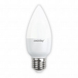 Лампа  светодиодная "свеча" С37 Е27  7Вт 6000К Smartbuy (1/10/50) SBL-C37-07-60K-E27