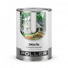Poller Эмаль алкидная RAL-8017 шоколадно-коричневый 0,8 л (1/6) 
