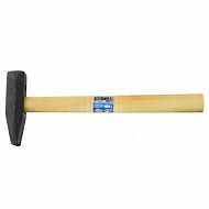 Молоток Сибин, слесарный, с деревянной рукояткой, 1000 г 