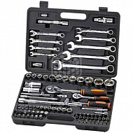 Набор инструментов Кратон TS-18, 1/2"+1/4", 82 предмета