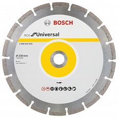 Диск алмазный Bosch ECO Universal сегментный 230х22.23 мм (1/1)
