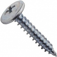 Саморез острый 4,2х41 мм, с прессшайбой, б. ц., 250 шт
