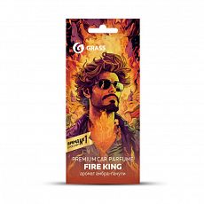 Ароматизатор картонный Grass "Fire King" (1/50) AC-0201