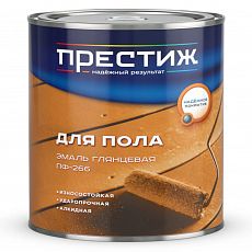 Престиж Эмаль ПФ 266 золотисто-коричневая 1,9 кг (1/6)