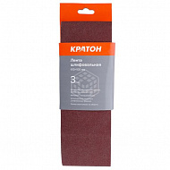 Лента шлифовальная Кратон 610х100 мм, P180, 3 шт, 1 13 01 061