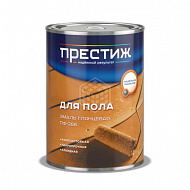 Эмаль акриловая для пола Престиж, серая 0,9 кг