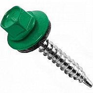Саморез кровельный, светло-зелёный 6002, 5,5х25 мм, 250 шт  