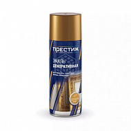 Эмаль декоративная Престиж, аэрозольная, с эффектом металлик, Silver metallic 425 мл