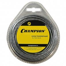 Леска для триммеров CHAMPION Alu Twist 3.0мм*25м (витой) (1/10) C7064