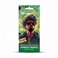 Ароматизатор картонный Grass "Prince of forest" (1/50) AC-0202