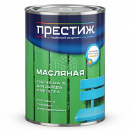 Краска масляная Престиж МА-15, зелёная, 0,9 кг