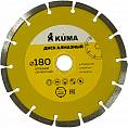 Фото Диск KUMA алмазный сегментный, сухая резка 180х22,2мм (1/50) 101037
