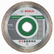Диск алмазный Bosch, по керамике, 125*22,23 мм