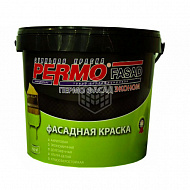 Фасадная краска на акриловой основе PERMO Фасад Эконом 10 кг