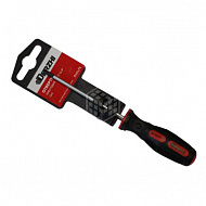 Отвертка крестовая Derzhi PH 0х75, Anti-Slip, с обрезиненной рукояткой