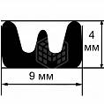 Фото Уплотнитель DERZHI  (черный) 9 х4 мм E <150 м> (1/6) #1