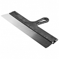 Шпатель фасадный ЗУБР, пластиковая ручка, 450 мм, нержавеющий, 10077-45