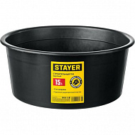 Таз строительный STAYER STRONG, круглый, 15 л, 06098-15