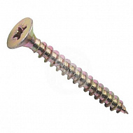 Саморез желтый цинк 6,0х150 мм, 200 шт 